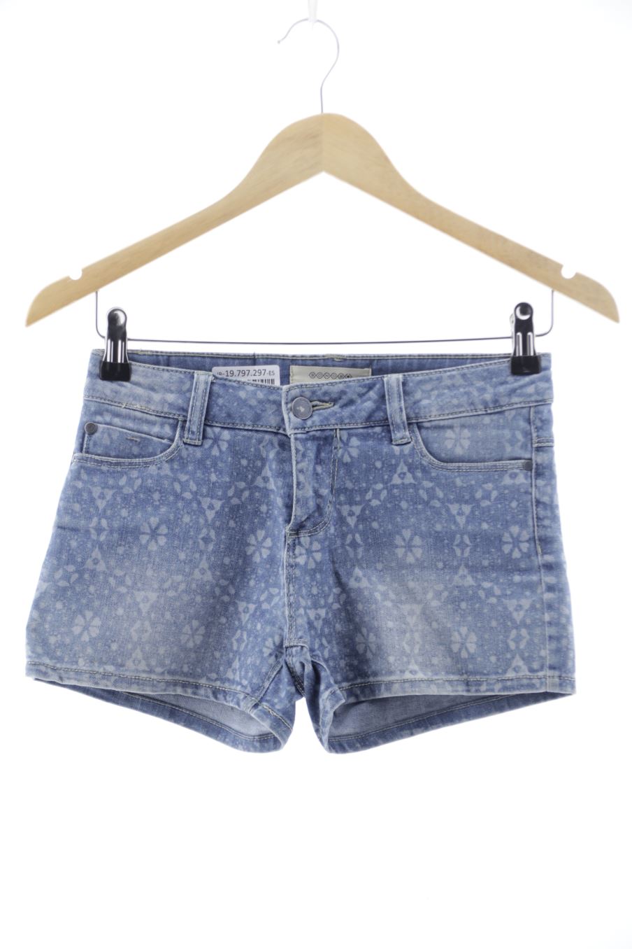 Pantalón corto de Bonobo Jean de la talla 34, de color estampado de ropa vaquera