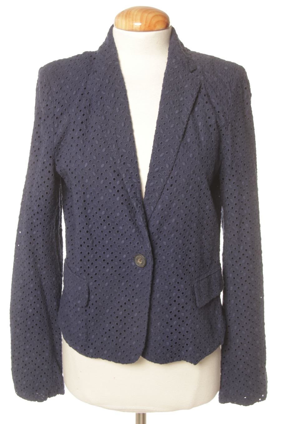 Blazer Monoprix de la taille 40, de couleur bleu marine