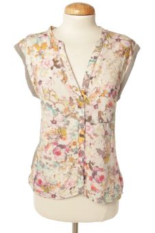 Kurzärmelige Bluse M Bershka, Foto 1 von 2