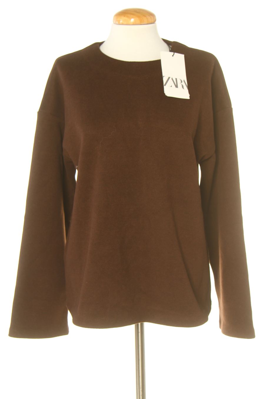 Maglione de Zara de la talla S, de color marrone