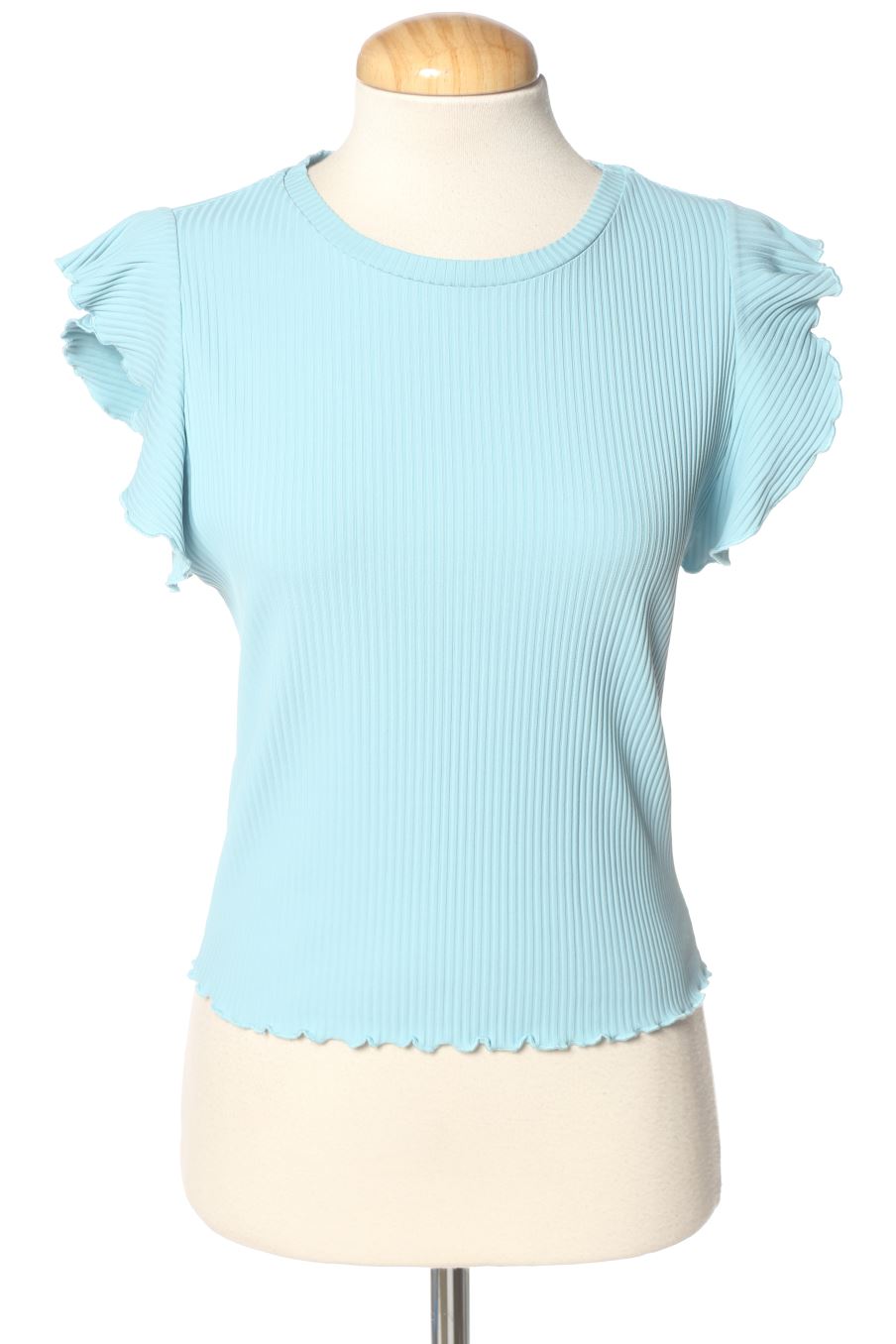 Camiseta de Zara de la talla S, de color azul