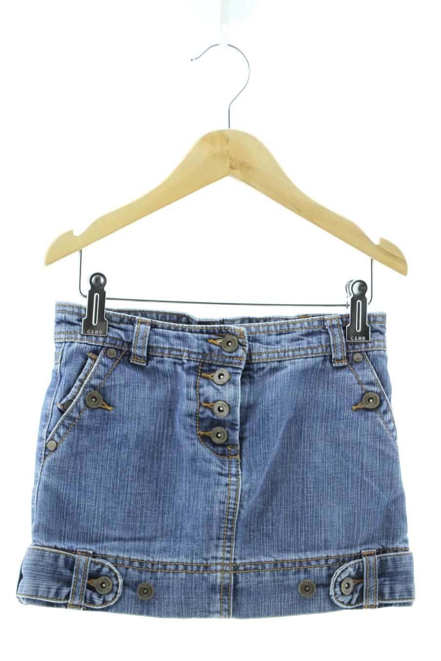 Falda de Okaidi de la talla 4 años de denim de segunda mano