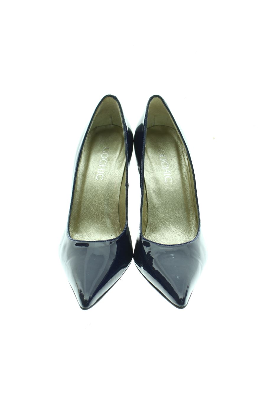 Zapatos de tacon de GOCHIC de la talla 35, de color azul marino de