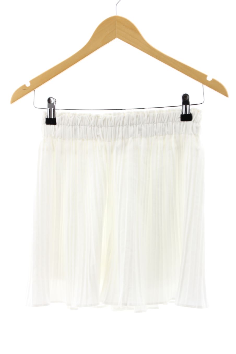 Jupe Just be you de la taille S, de couleur blanc