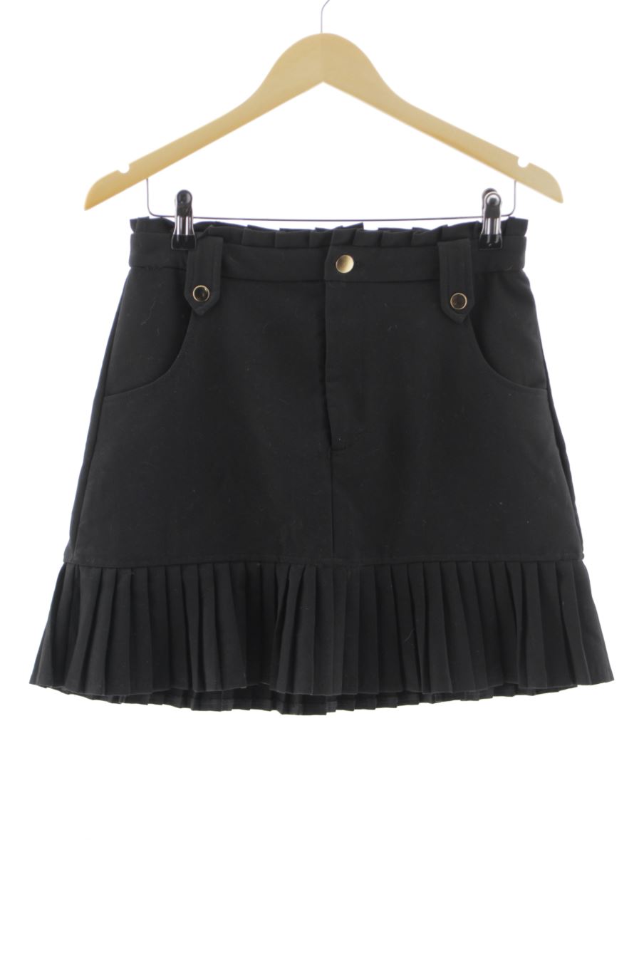 Aufwändiger Rock von Amisu Größe 38, Farbe Schwarz, für