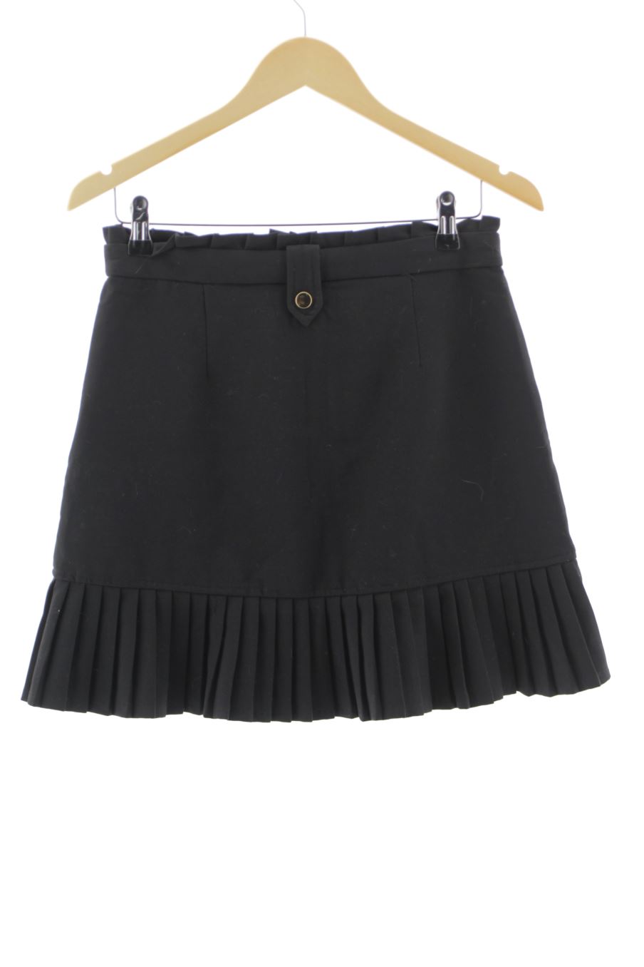 Aufwändiger Rock von Amisu Größe 38, Farbe Schwarz, für