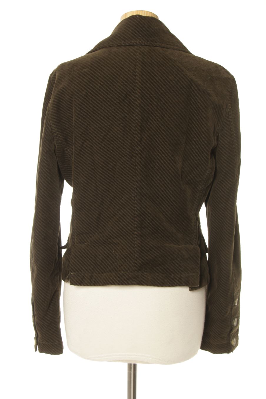 Blazer de Trf (ZARA) de la talla L, de color verde