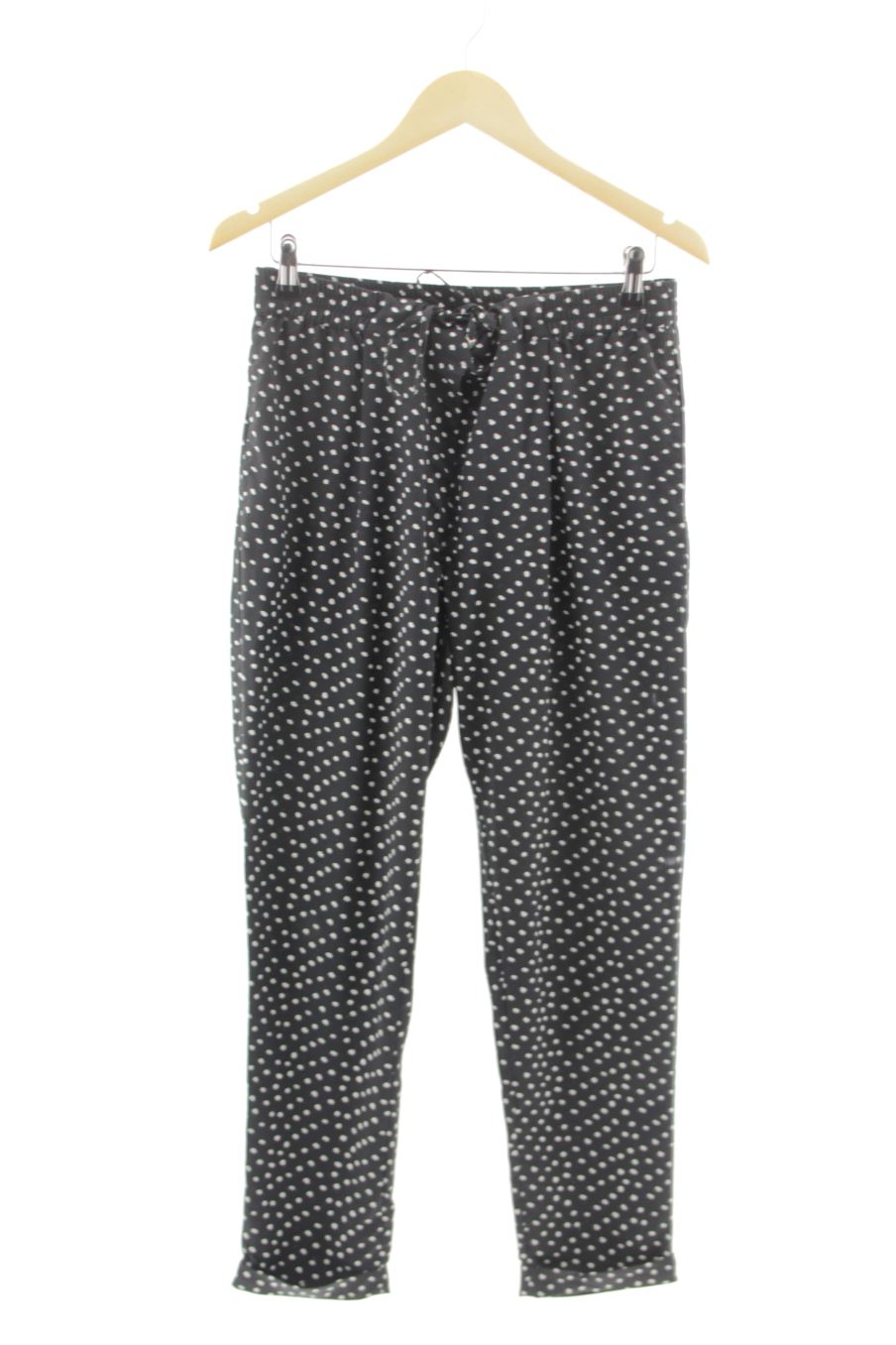 Pantalon Casual Milano de la taille M, de couleur noir