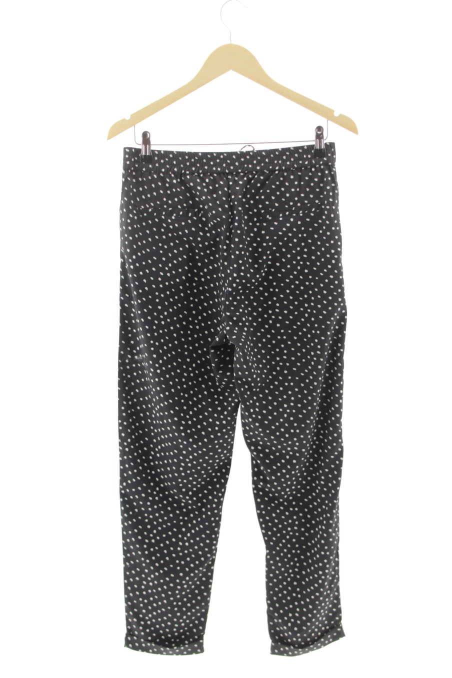 Pantalon Casual Milano de la taille M, de couleur noir