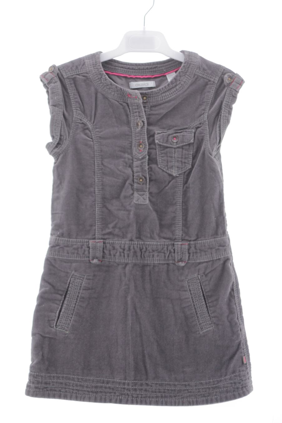 Vestido de Okaidi de la talla 5 años de pana de segunda mano