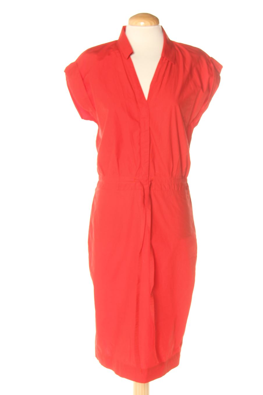 Robe casual Caroll de la taille 38 de couleur rouge