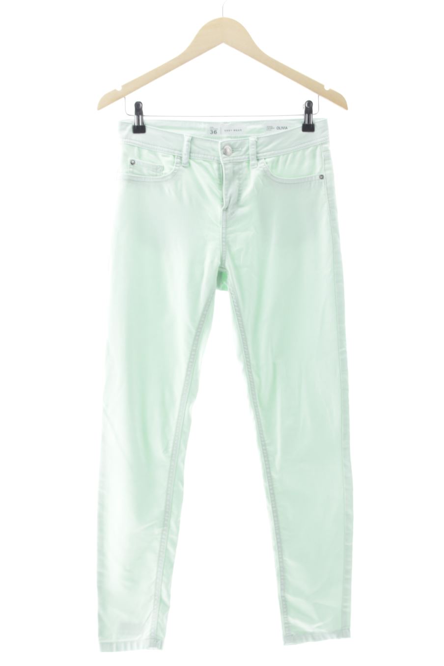 Vaquero de Easy wear de la talla 36, de color verde de ropa vaquera