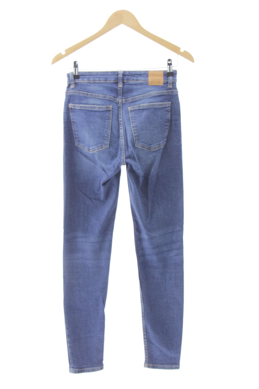 Vaquero de Bershka de la talla 36, de color azul de ropa vaquera