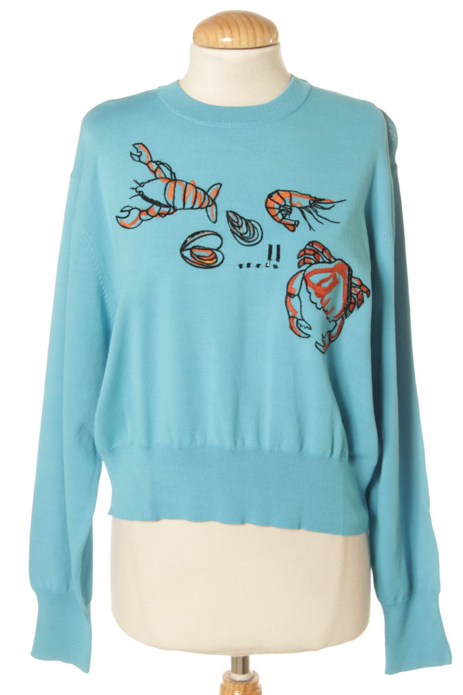 Pull Desigual de la taille M, de couleur bleu