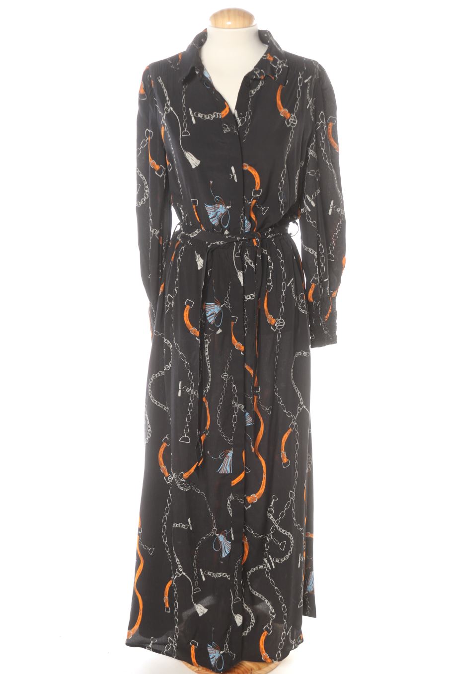 Vestito casual de Naf Naf de la talla 38, de color nero