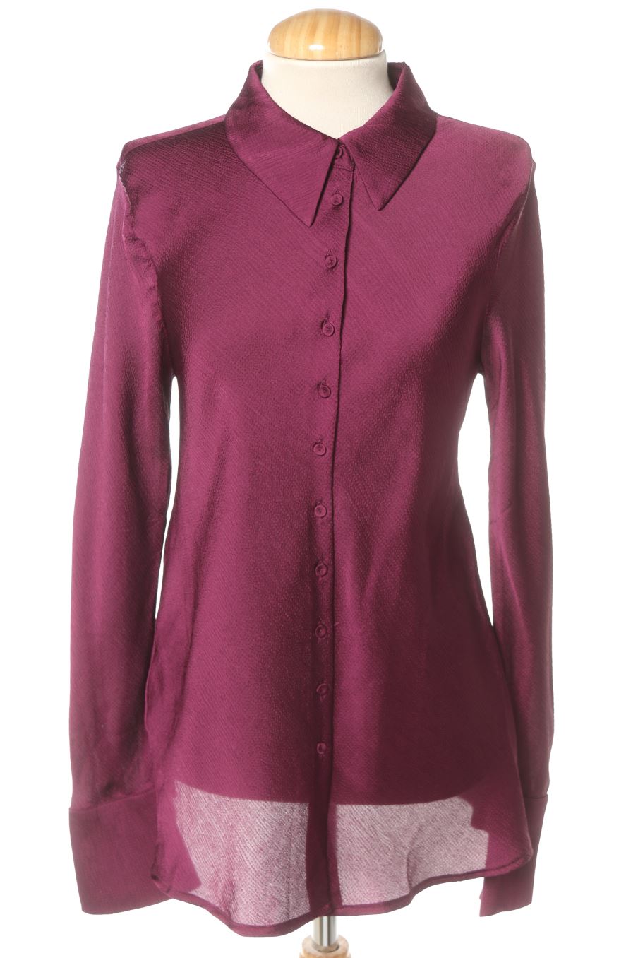 Hemd von Mango Größe S, Farbe Violett, für