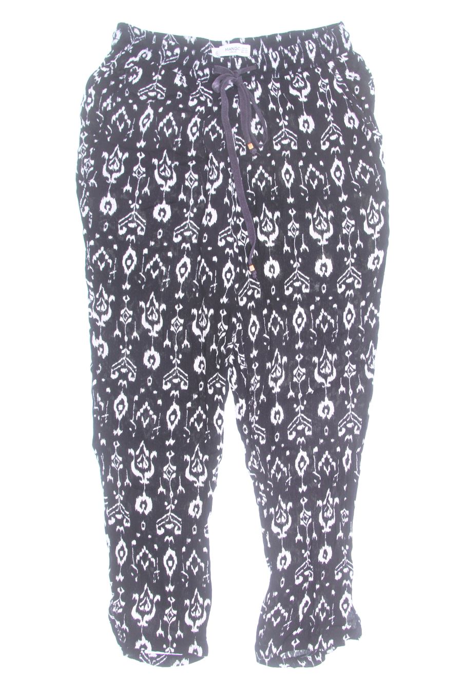 Pantalon Casual Mango de la taille XS, de couleur noir