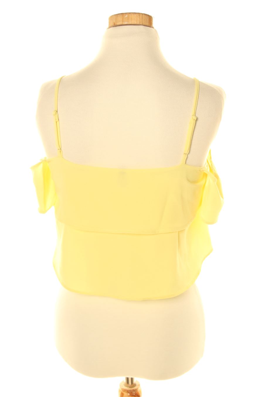 Top de H&M de la talla 32, de color amarillo