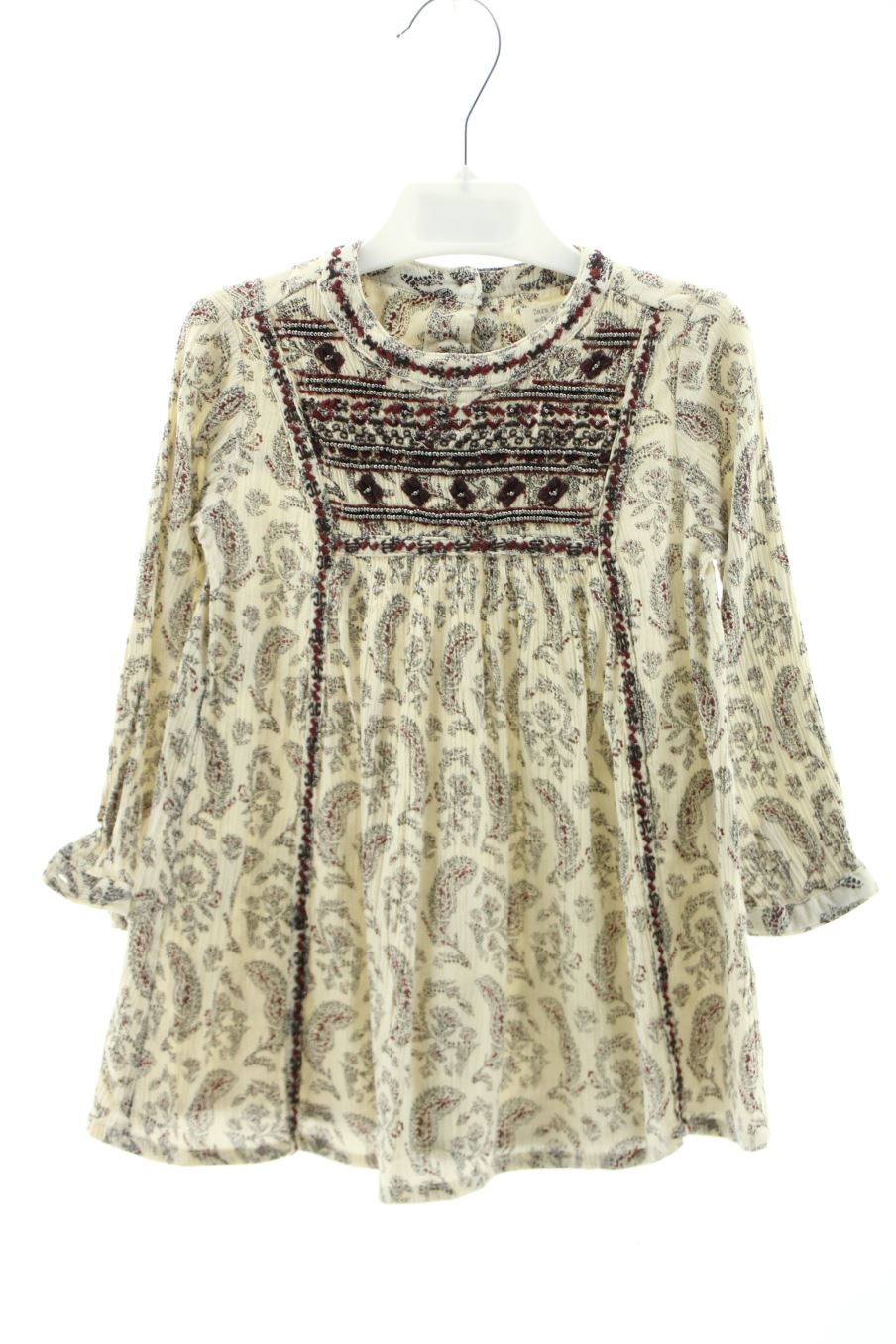 Blouse à manches longues Zara de la taille 4 ans de seconde main