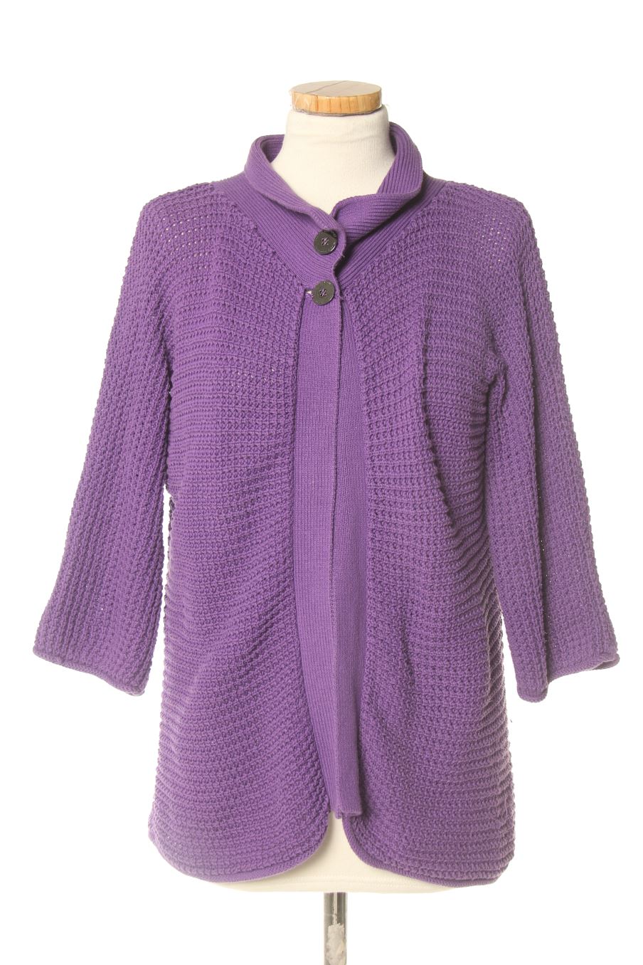 Gilet Adolfo Dominguez de la taille L, de couleur pourpre