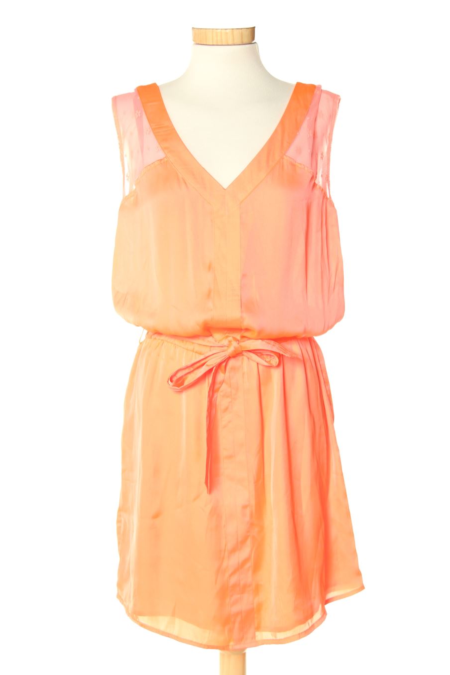 Robe casual Naf Naf de la taille 38, de couleur rose