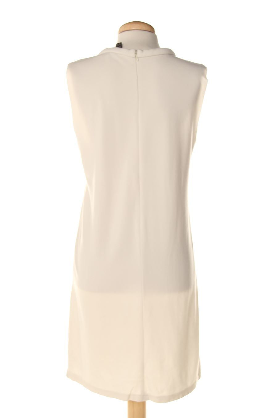 Robe casual Mango de la taille M, de couleur blanc
