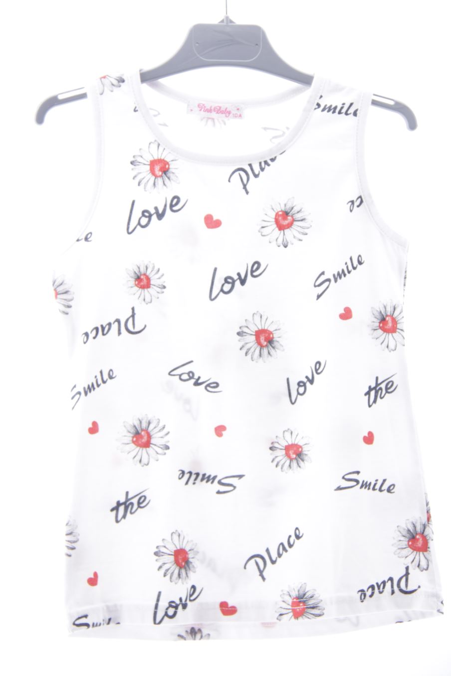Camiseta sin mangas de Pink Baby de la talla 10 años de segunda mano