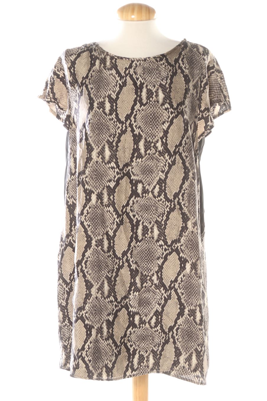 Vestito casual de Zara de la talla M, de color stampa animalier