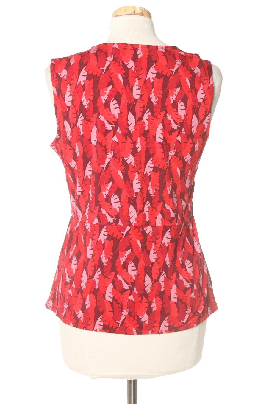 Top Surkana de la taille L, de couleur rouge