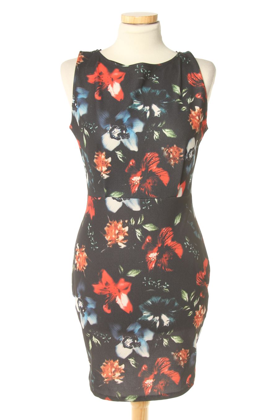 Robe casual Pull & Bear de la taille M, de couleur fleurs