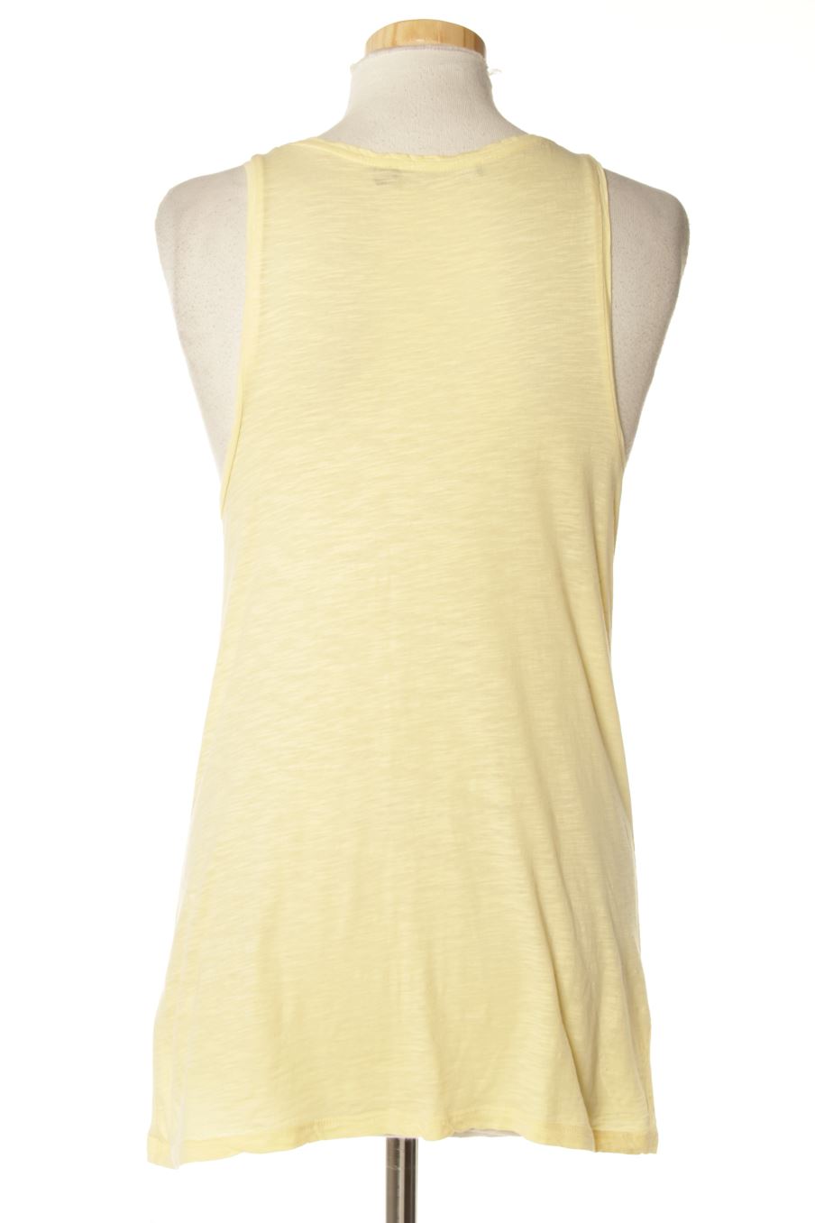 Débardeur Monoprix de la taille XS, de couleur jaune