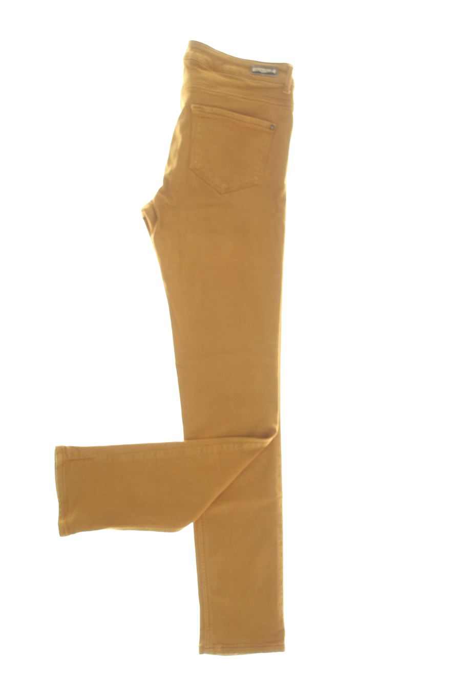 Jeans Zara de la taille 38, de couleur moutarde de denim