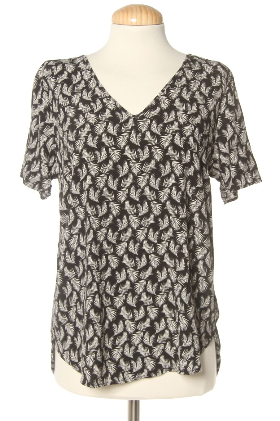 Blusa a maniche corte de H&M de la talla 36, de color stampato