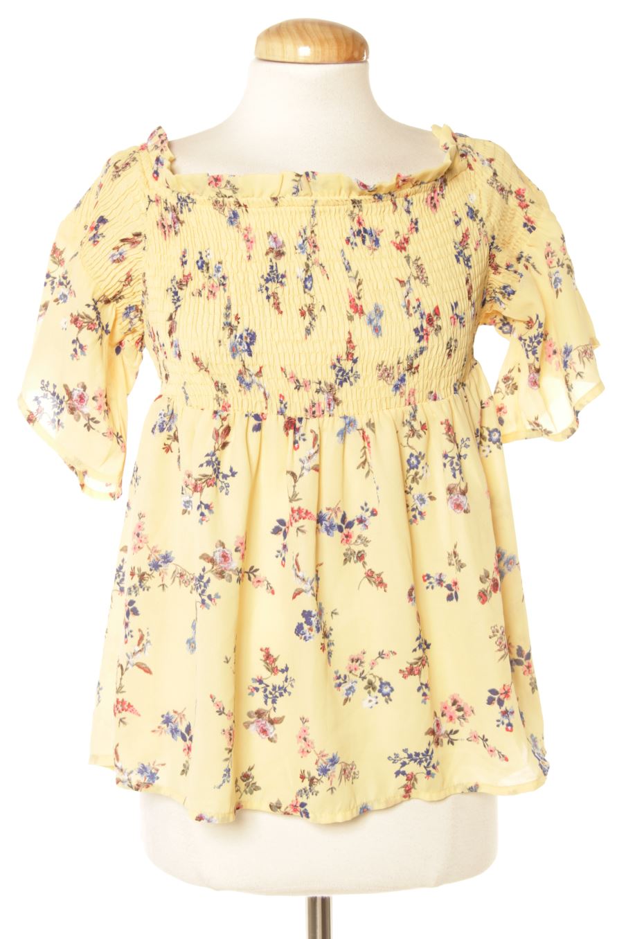 Blouse à manches courtes Pimkie de la taille S, de couleur fleurs