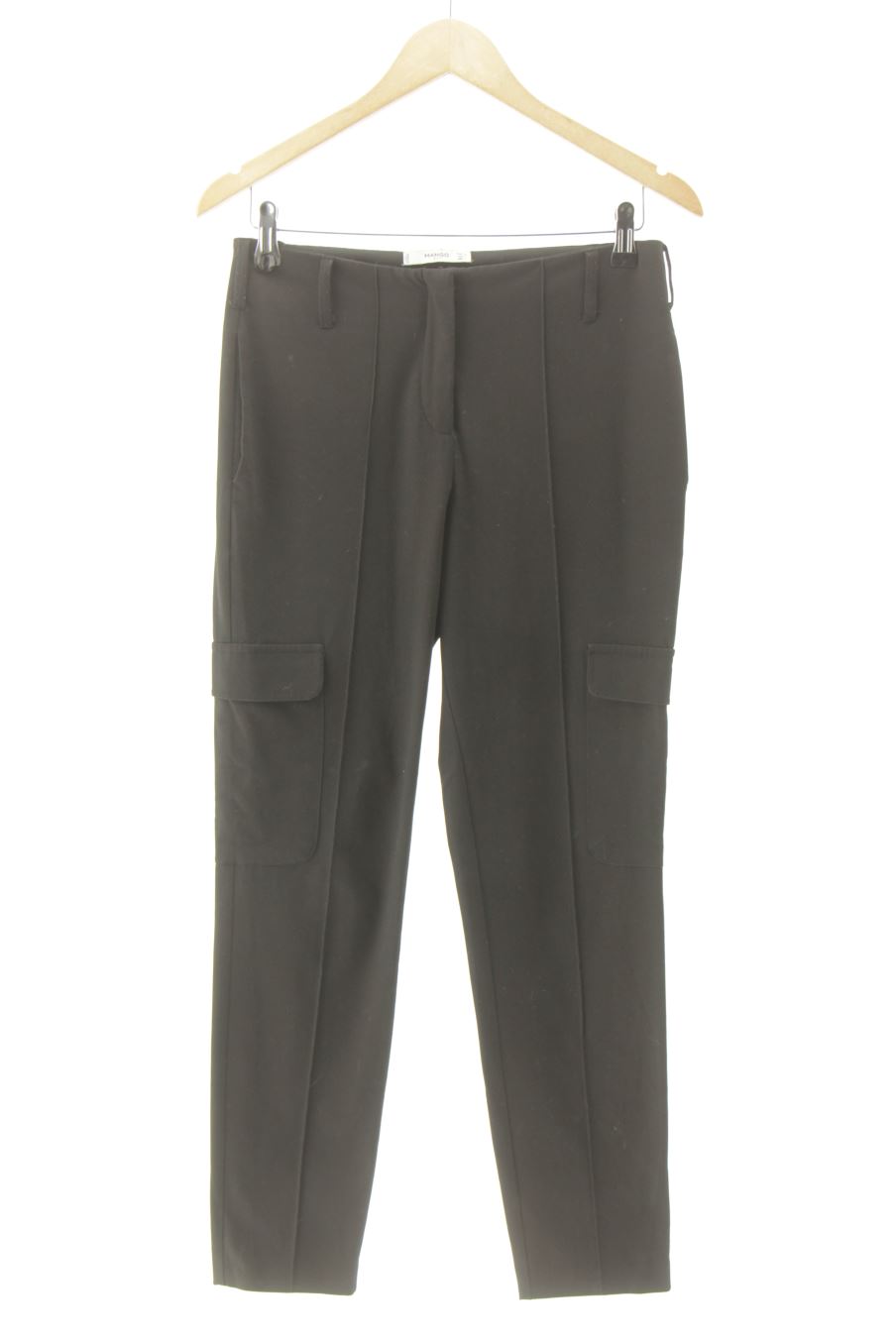 Pantaloni de Mango de la talla 34, de color nero