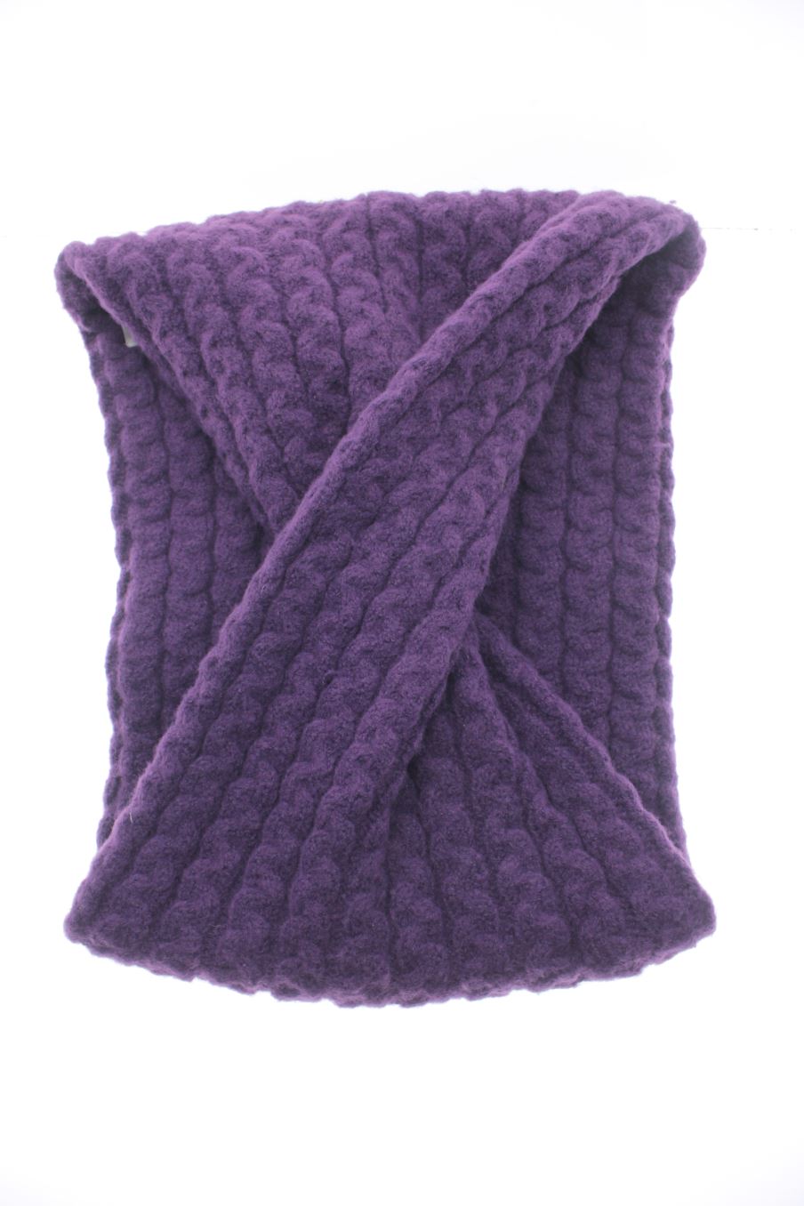 Pelz-oder Fashionkragen von Hoss Intropia Größe Einzelgröße, Farbe Violett, für