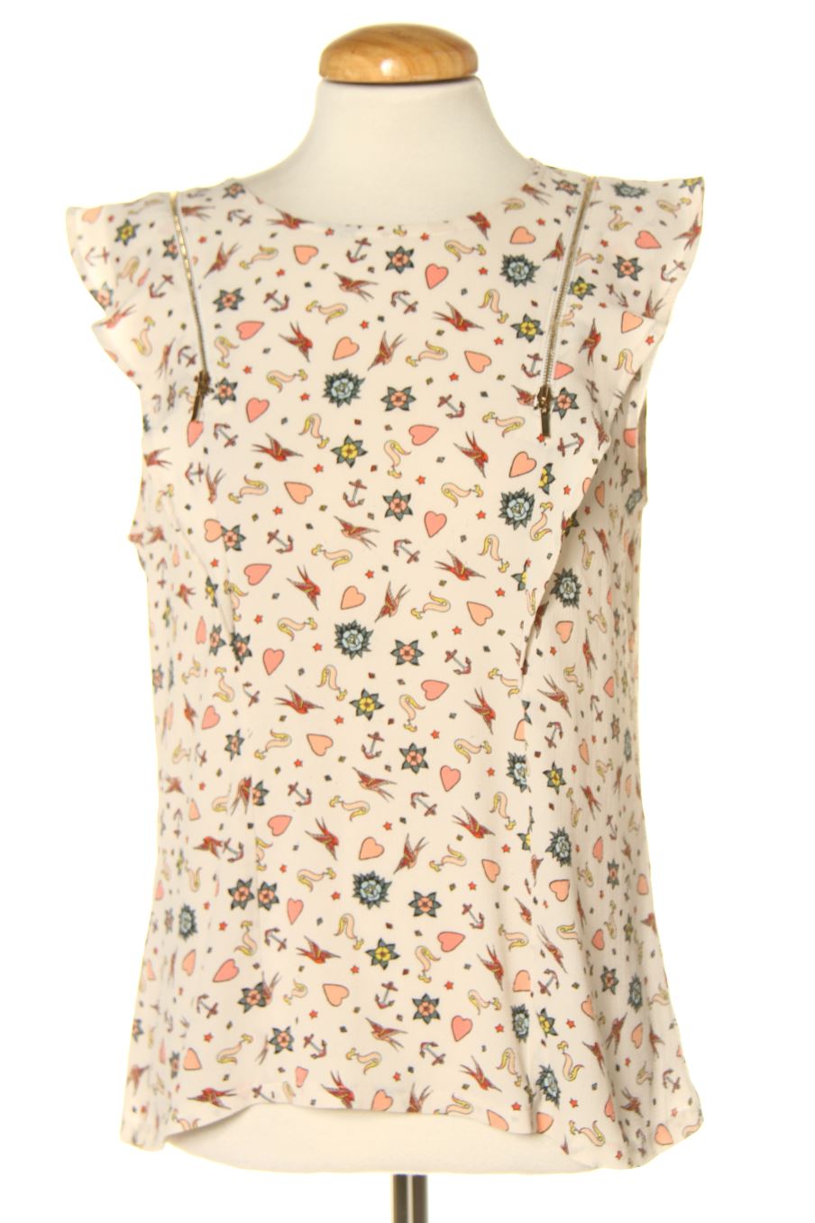 Top Morgan de toi de la taille 38, de couleur blanc