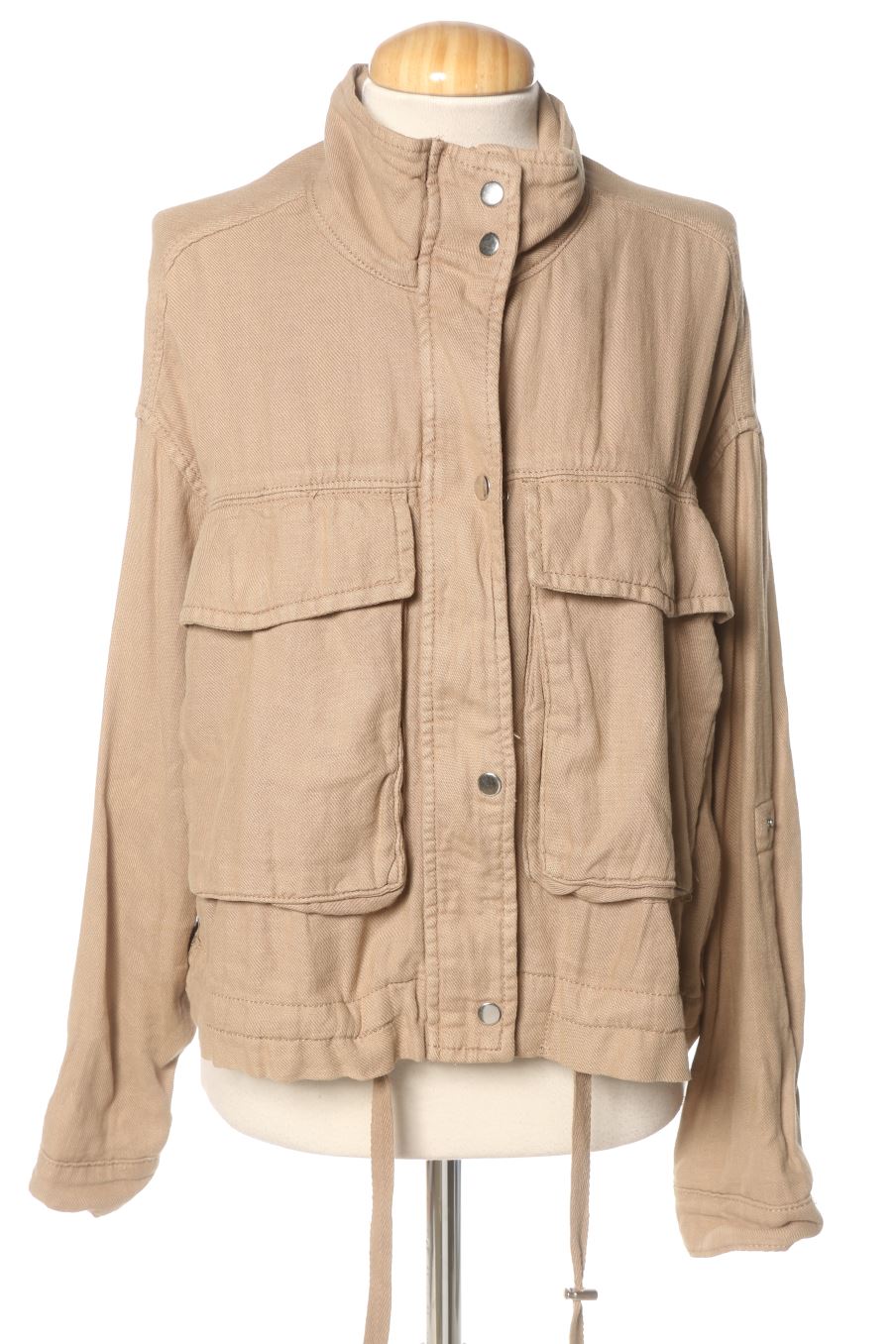 Jacke von Pull & Bear Größe S, Farbe Beige, für