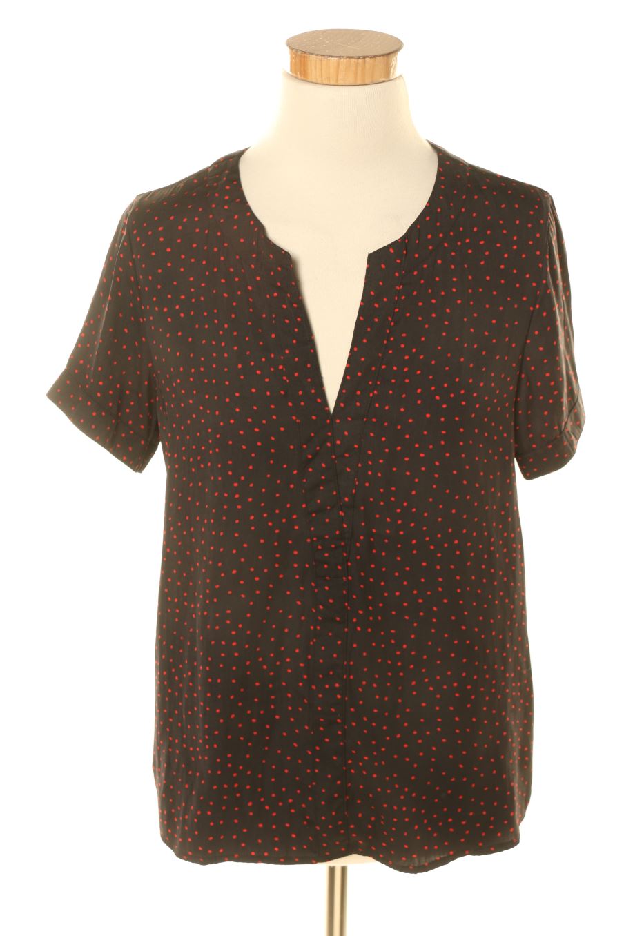 Blusa de manga corta de Sfera de la talla S, de color azul marino