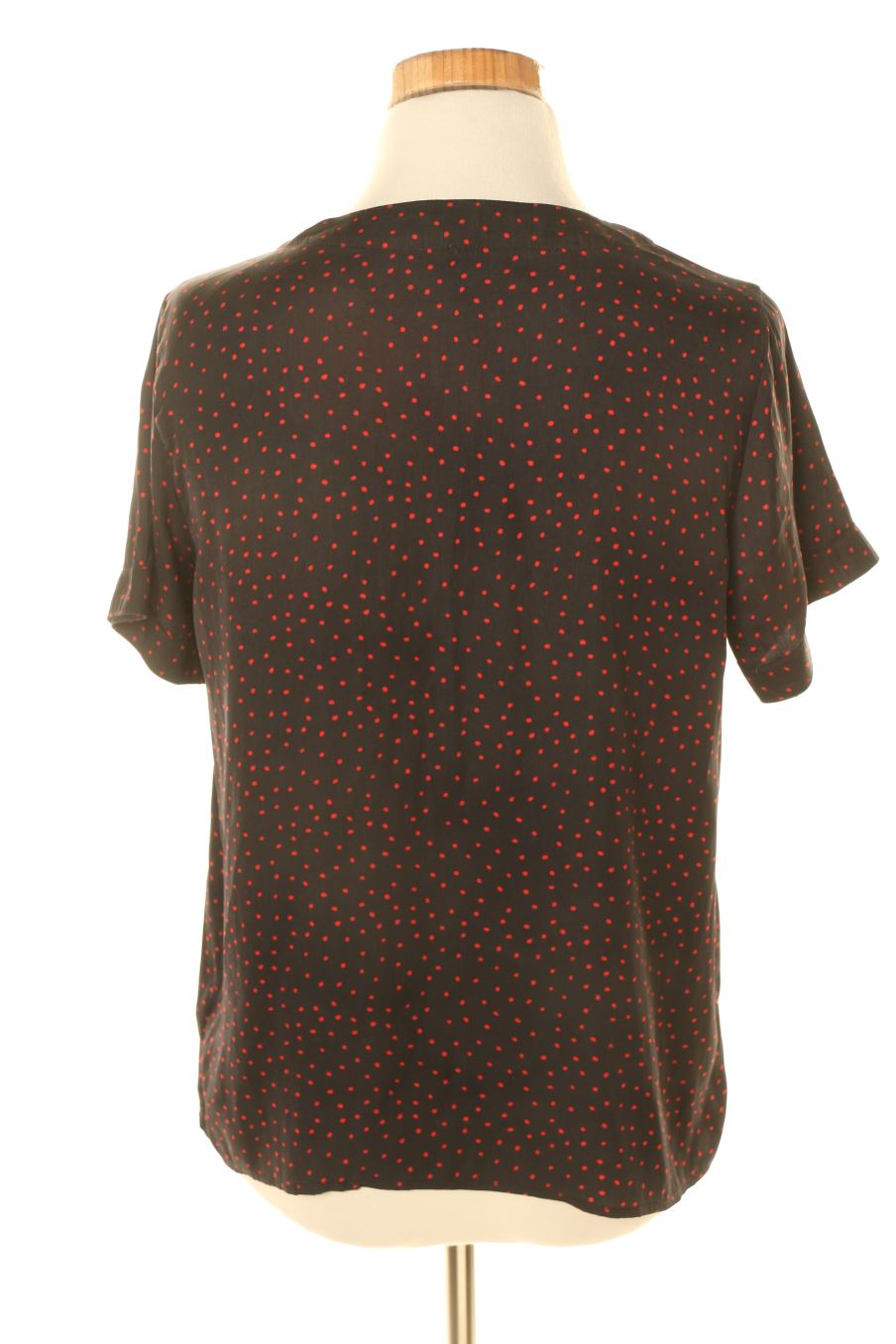 Blusa de manga corta de Sfera de la talla S, de color azul marino