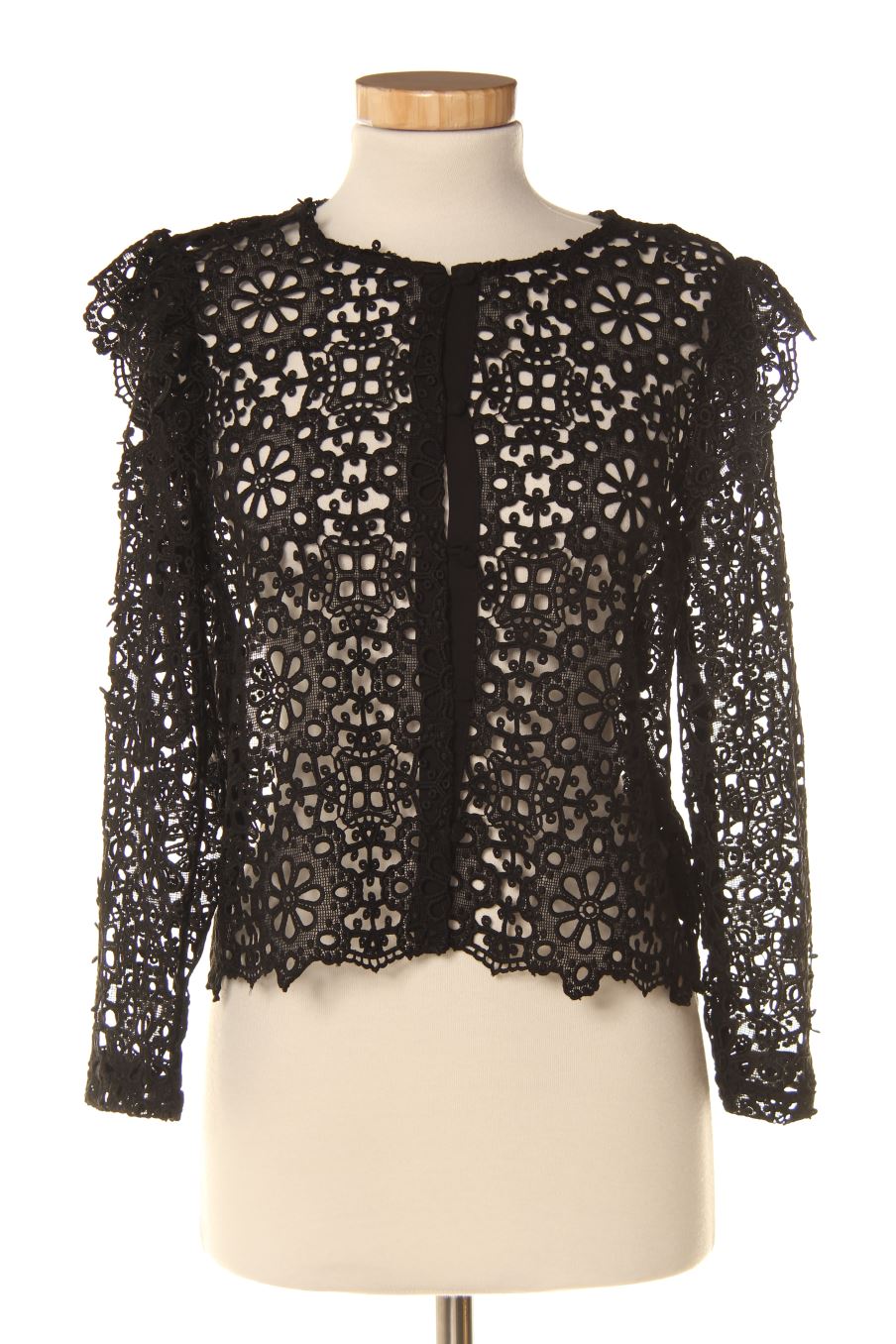 Gilet Claudie Pierlot de la taille 36, de couleur noir
