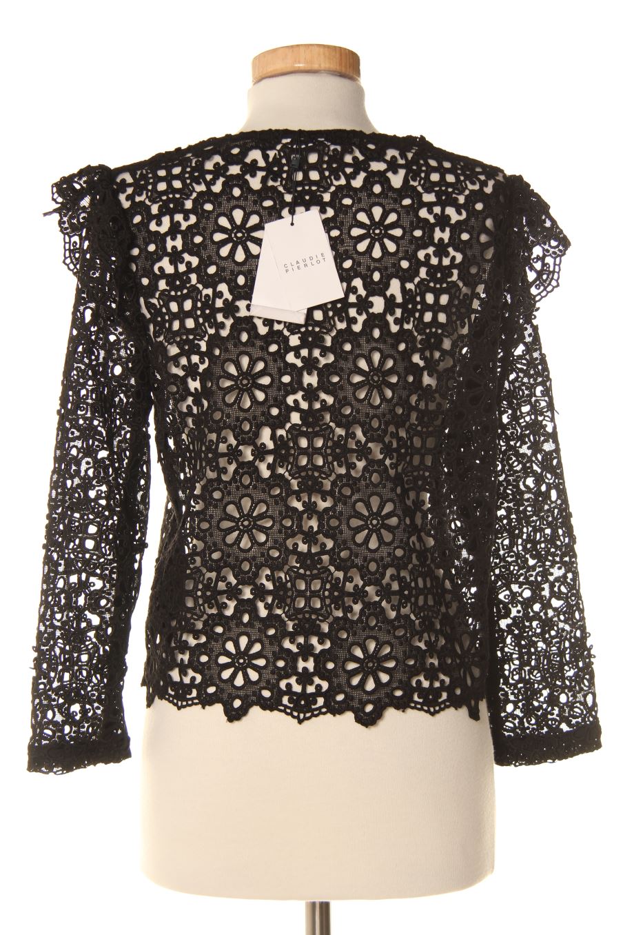 Gilet Claudie Pierlot de la taille 36, de couleur noir