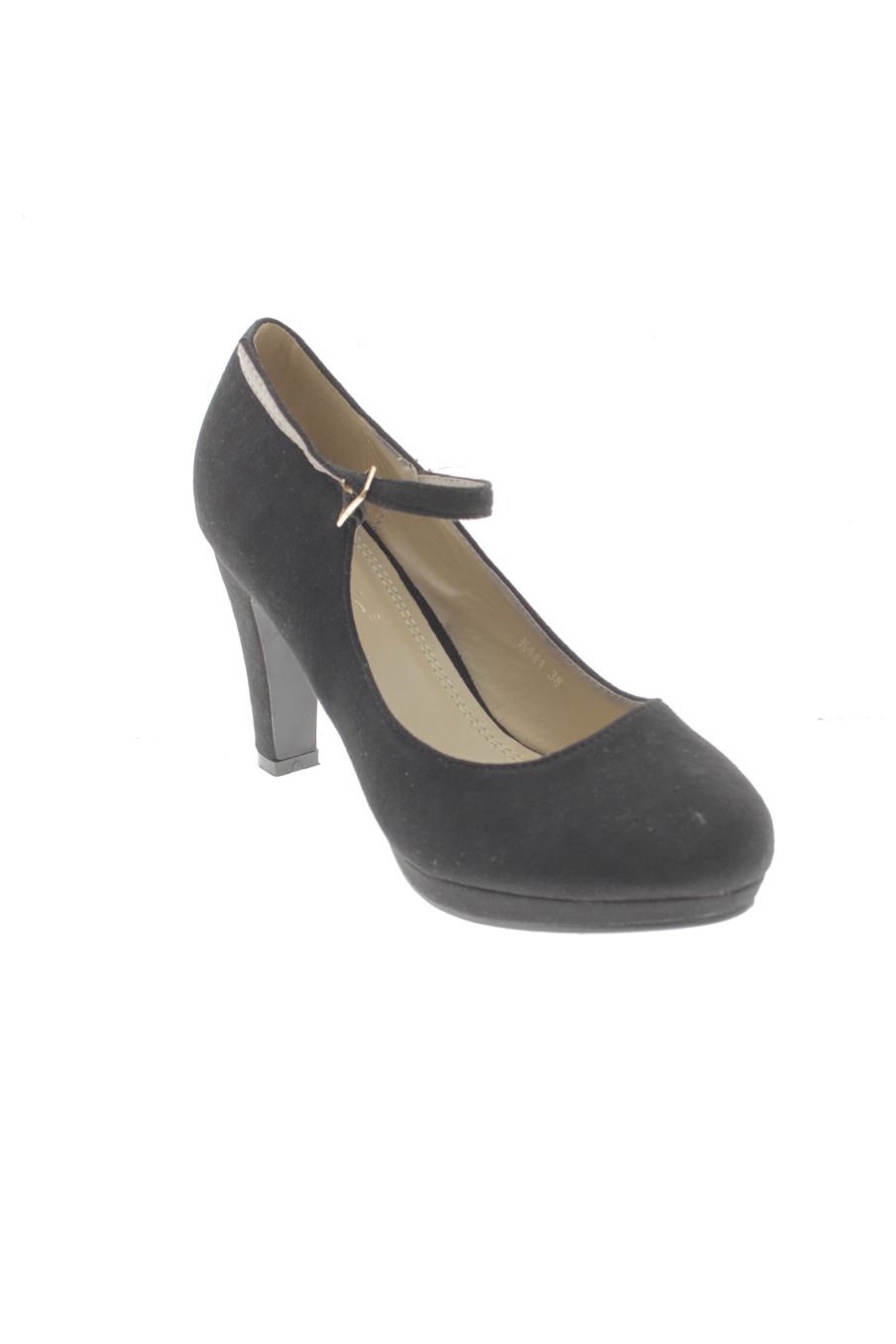 Zapatos de tacon de DANIC de la talla 38, de color negro de