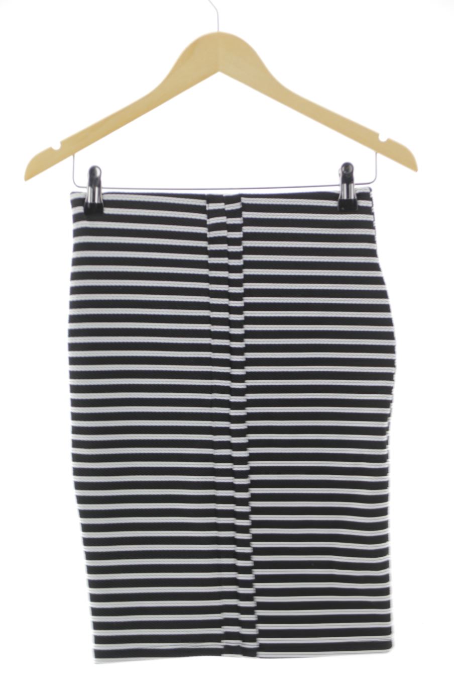 Jupe Stradivarius de la taille S, de couleur rayures