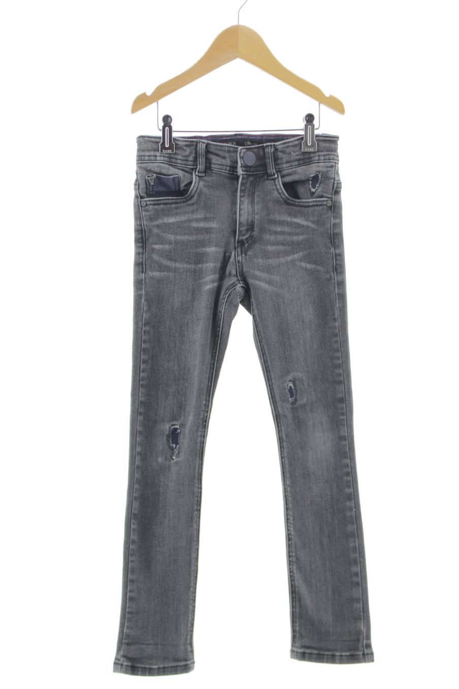 Jeans Ikks de la taille 8 ans de denim de seconde main