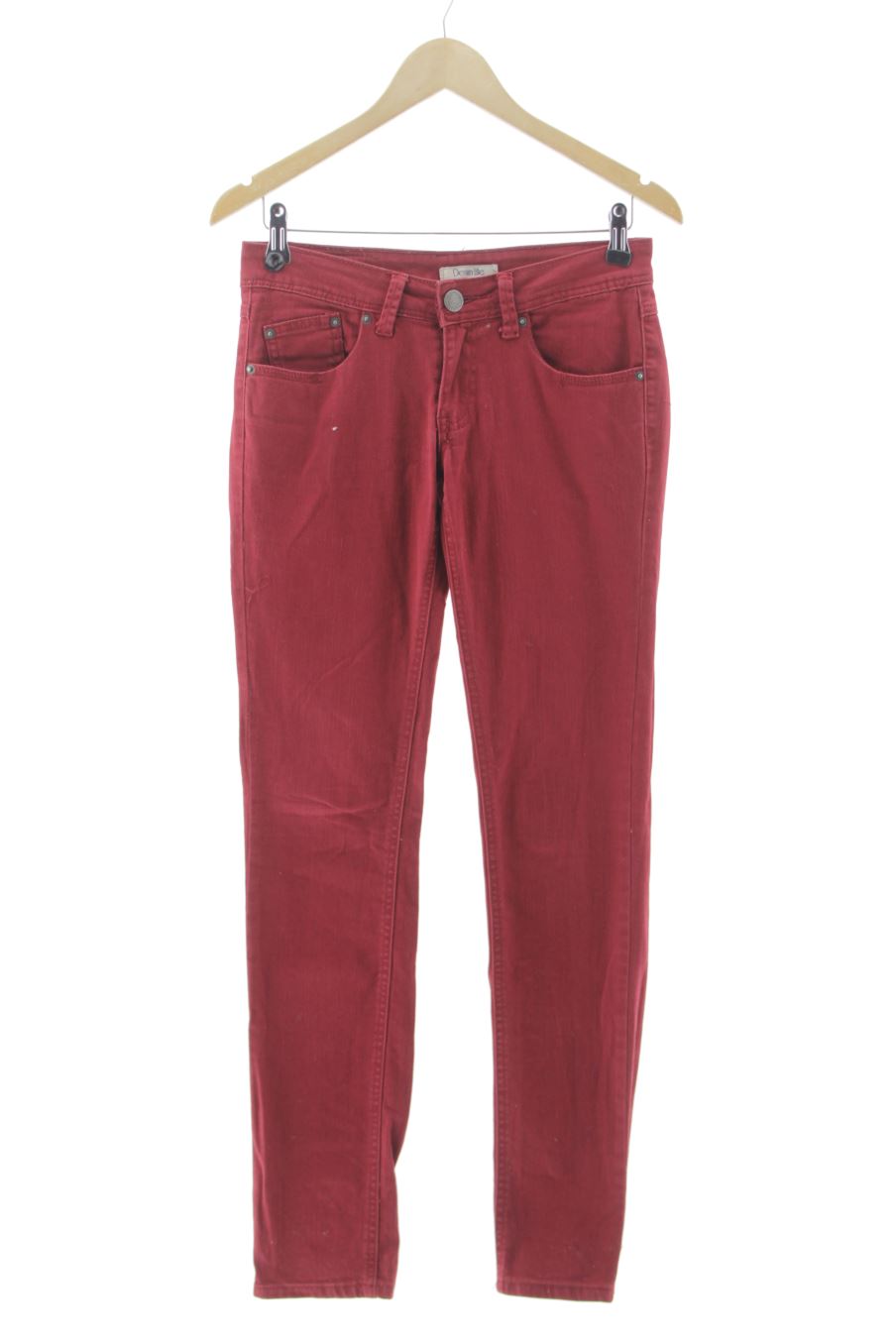 Jeans Pimkie de la taille 36, de couleur rouge de denim
