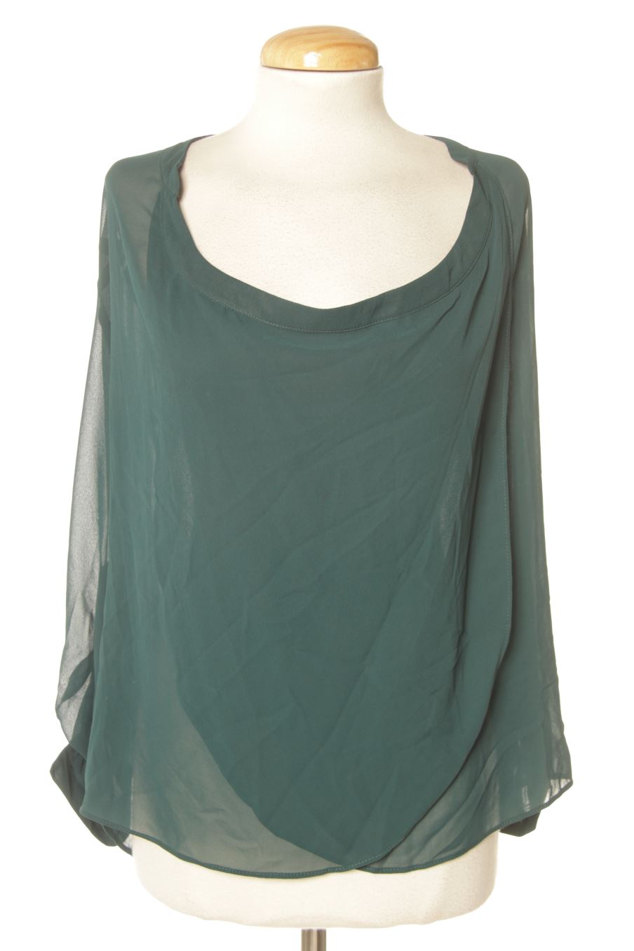 Langärmelige Bluse von ASOS Größe 36, Farbe Grün, für