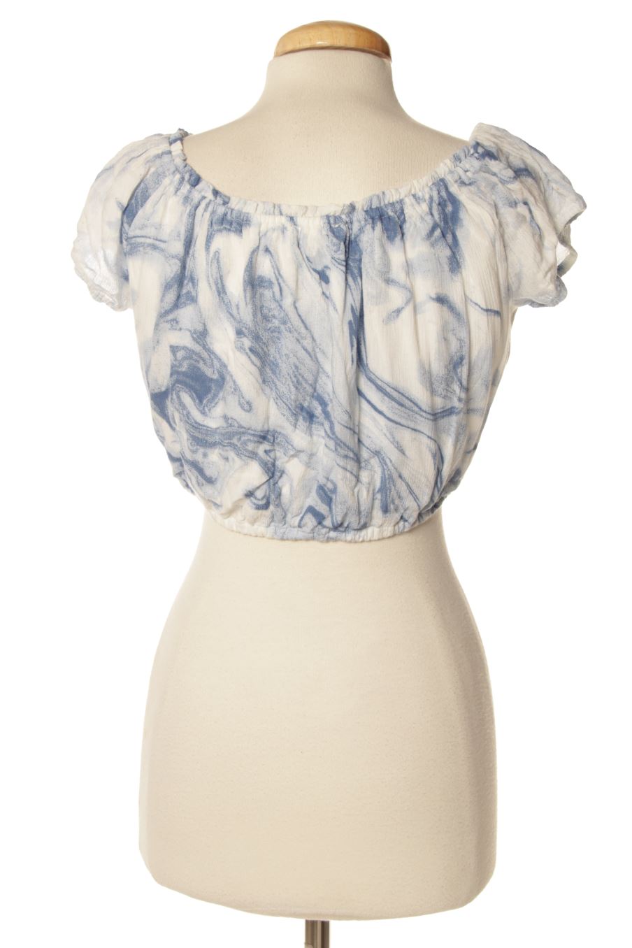 Kurzärmelige Bluse von Hollister Größe S, Farbe Aufdruck, für