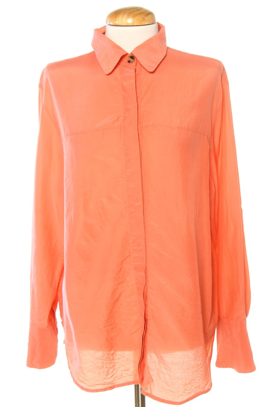 Chemise Massimo Dutti de la taille 38, de couleur rose