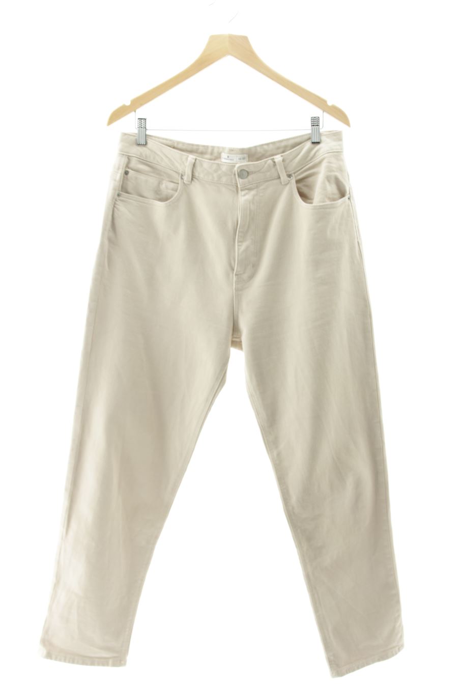 Jeans de Springfield de la talla 44, de color beige